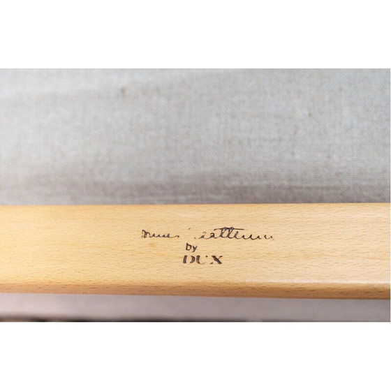 Image 1 of Vintage Pernille fauteuil met kruk van Bruno Mathsson en Dux 1960