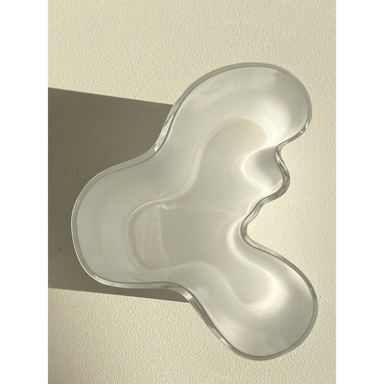 Image 1 of Vintage witte 3030 Savoy vaas van Alvar Aalto voor Iittala, Finland