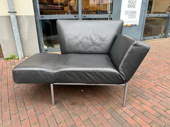 Image 1 of Cor Fauteuil Zwart Leer