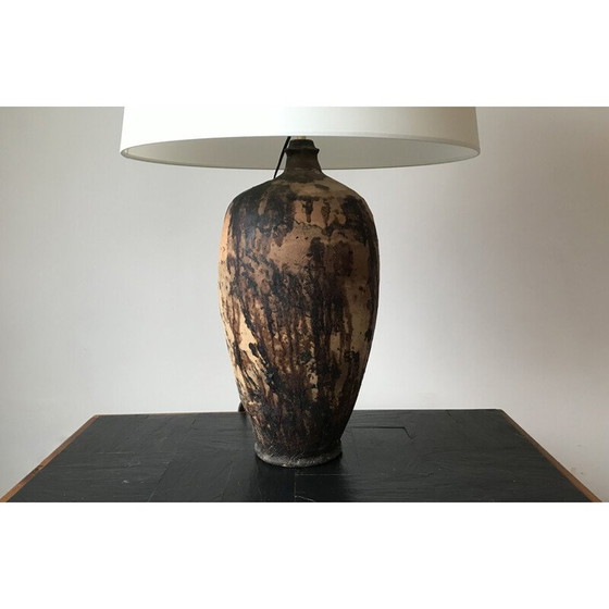 Image 1 of Vintage terracotta lamp