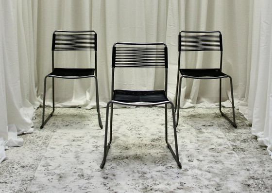 Image 1 of 3x Ikea Melker Scoobidoe Spaghetti Chairs by Lisa Norinder