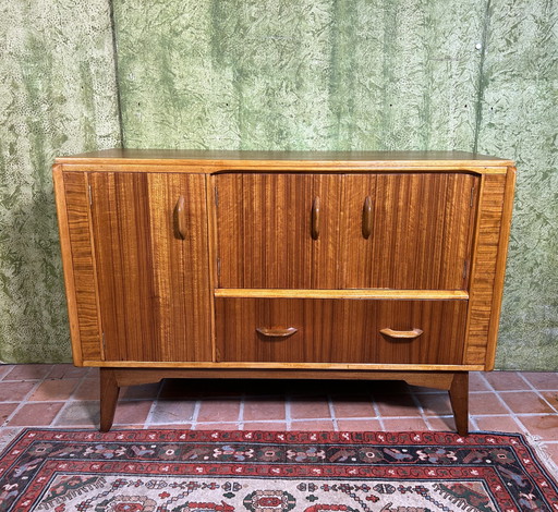 Mid century retro vintage teak dressoir van GPlan 1960