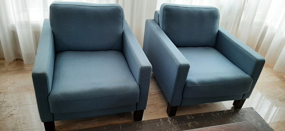 Image 1 of Rolf Benz bankstel met 2 fauteuils