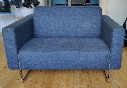 Artifort Mare Love Seat 115Cm Breed Antraciet Grijs
