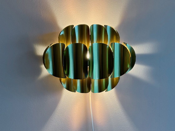 Image 1 of Temde Leuchten messing wandlamp