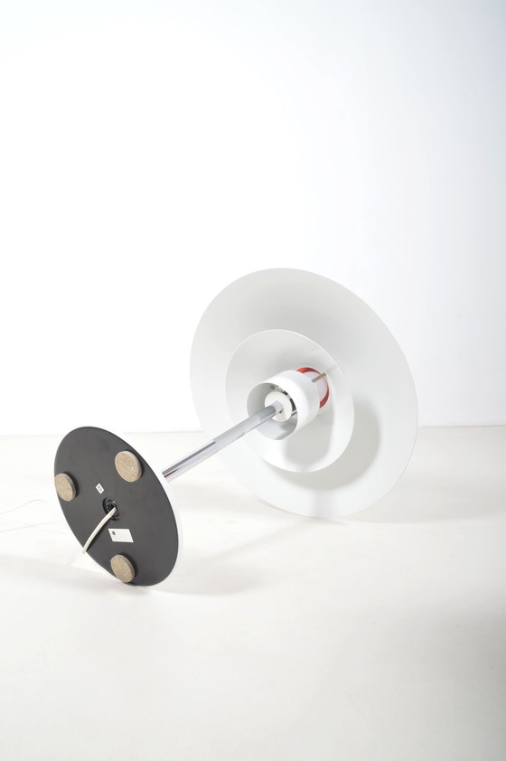 Image 1 of Deense Tafellamp 'Trapez' Ontworpen Door Christian Hvidt Voor Nordisk Solar, '70