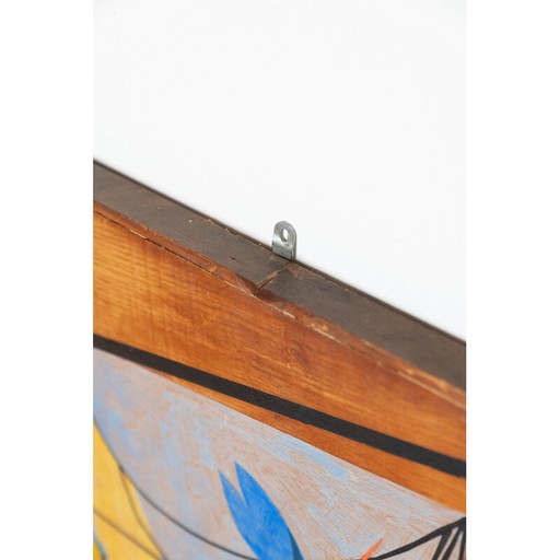 Vintage schilderij door Menossi, Italië 1980