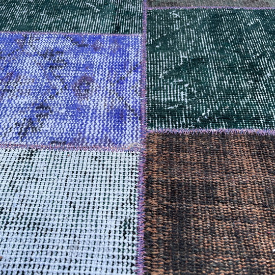 Image 1 of Vintage Turks patchworkkleed