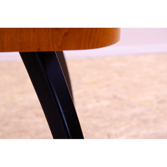 Image 1 of Vintage Spider H 259 salontafel in beukenhout van Jindřich Halabala, 1930