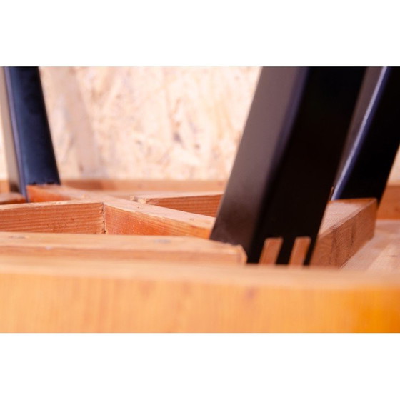 Image 1 of Vintage Spider H 259 salontafel in beukenhout van Jindřich Halabala, 1930