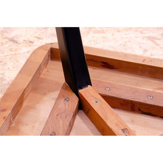 Image 1 of Vintage Spider H 259 salontafel in beukenhout van Jindřich Halabala, 1930