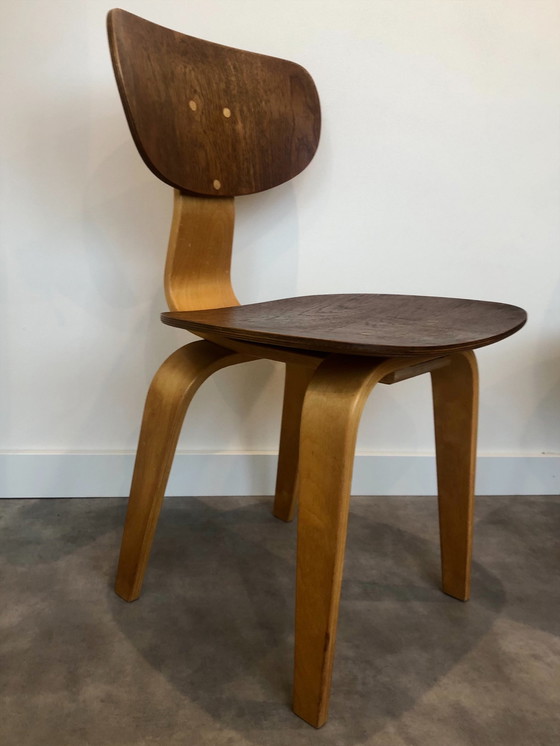 Image 1 of 2x Cees Braakman Pastoe SB02 stoelen