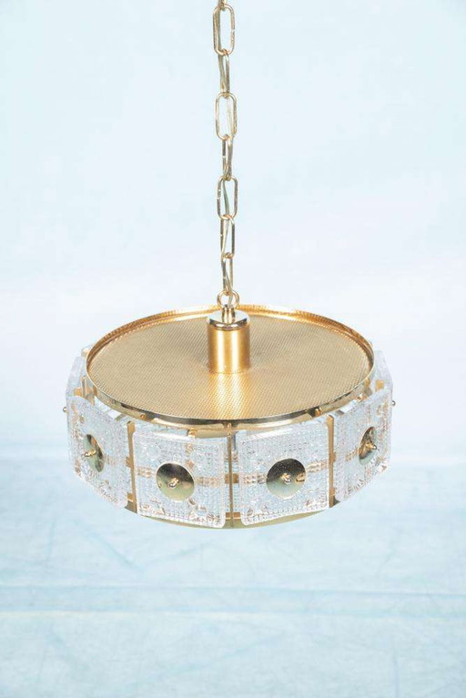 Vintage Design hanglamp Orrefors Sweden, Carl Fagerlund