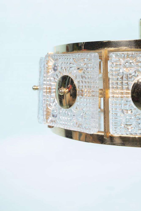 Image 1 of Vintage Design hanglamp Orrefors Sweden, Carl Fagerlund