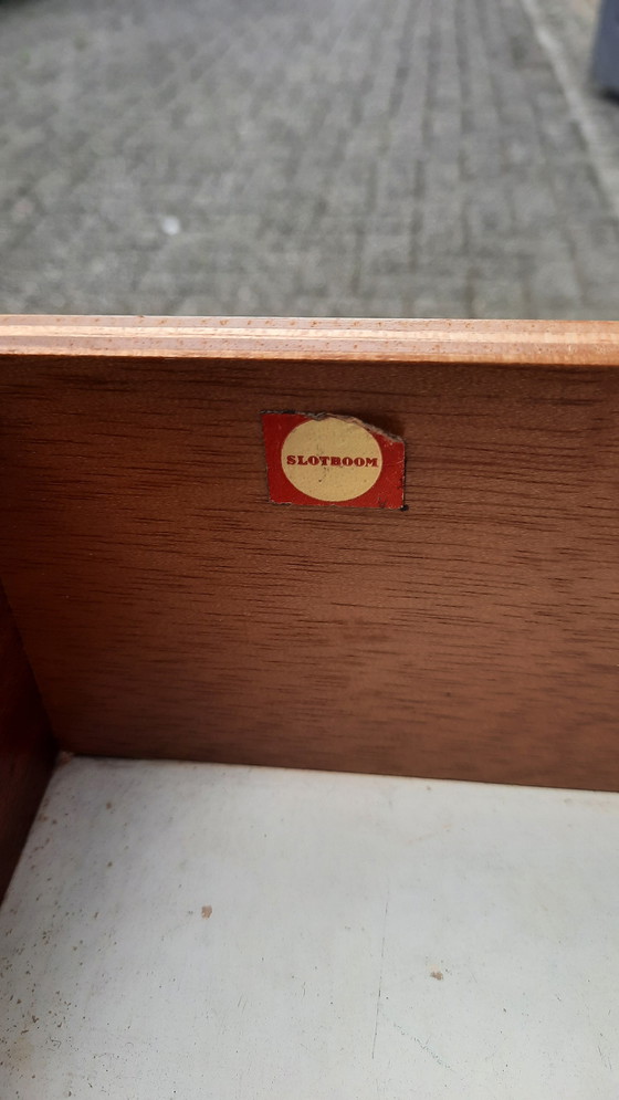 Image 1 of Vintage Teak Audiomeubel Slotboom/Interstar '60