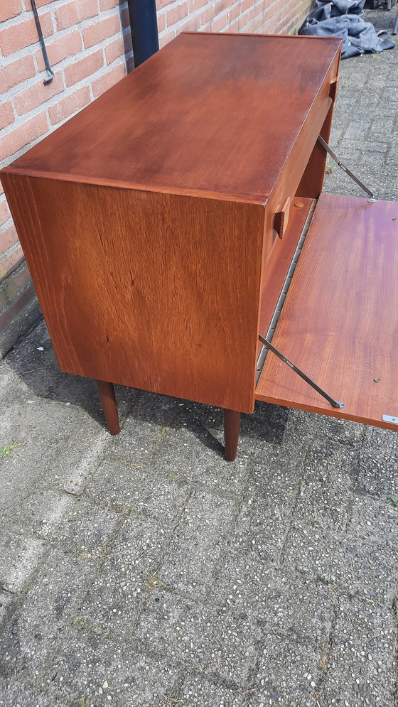 Image 1 of Vintage Teak Audiomeubel Slotboom/Interstar '60