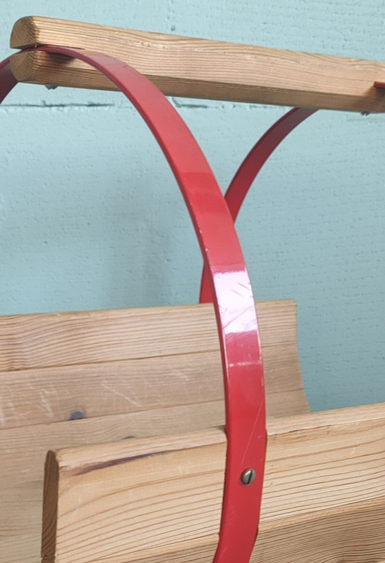 Image 1 of Vintage Design Tijdschriften Rek/Magazine Houder Coronado Monterey Stijl