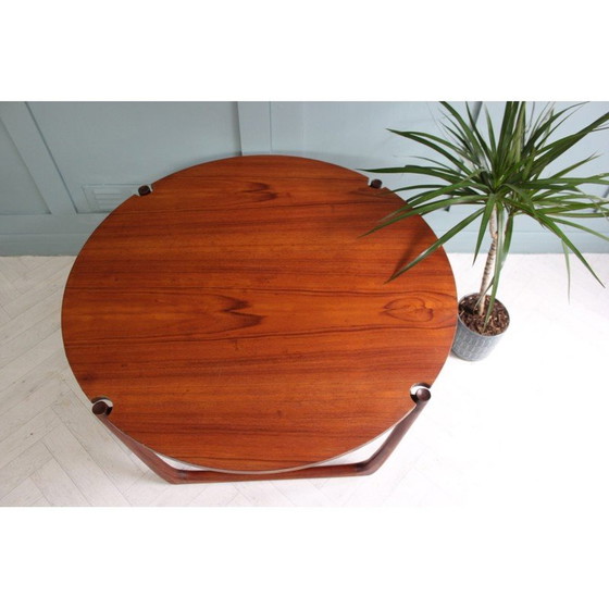 Image 1 of Mid century teakhouten salontafel voor Frankrijk en Zoon, 1960