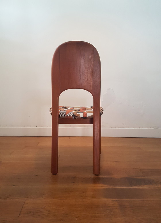 Image 1 of 4x vintage Deense design stoelen van Holsterbro