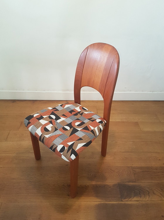 Image 1 of 4x vintage Deense design stoelen van Holsterbro