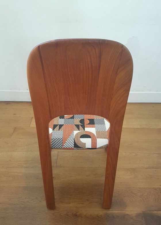 Image 1 of 4x vintage Deense design stoelen van Holsterbro