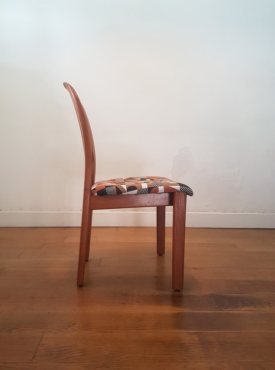 Image 1 of 4x vintage Deense design stoelen van Holsterbro