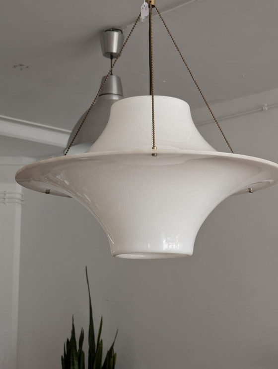 Image 1 of Vintage Skyflyer, Lokki Finse Hanglamp By Yki Nummi 