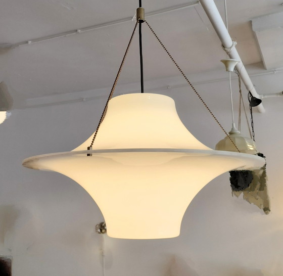 Image 1 of Vintage Skyflyer, Lokki Finse Hanglamp By Yki Nummi 