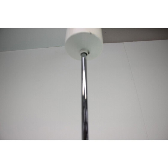 Image 1 of Vintage chroomstalen hanglamp voor Napako, Tsjecho-Slowakije 1970