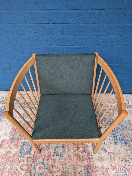 Image 1 of 2X Vintage Deens Design Fauteuils, Fdb Mobler, Erik Ole Jørgensen