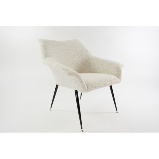 Vintage vierkante schaal fauteuils 1970