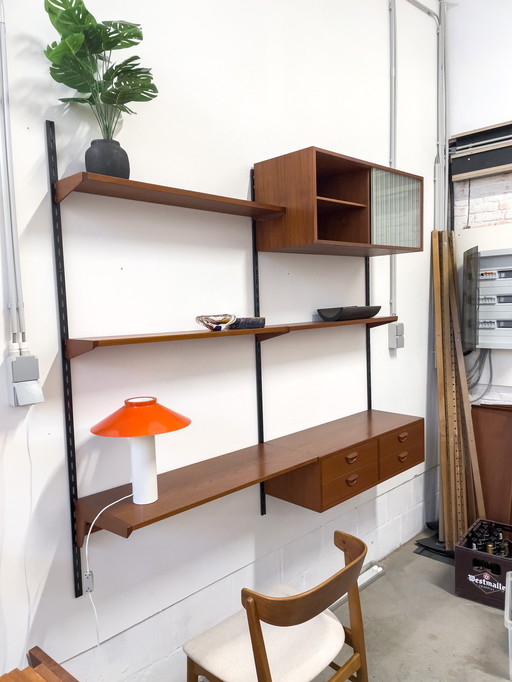 Wall unit by Kai Kristiansen for FM Møbler