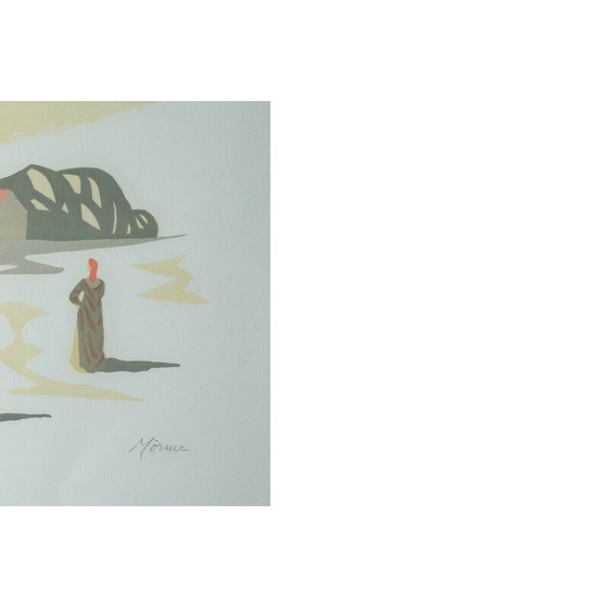 Image 1 of Vintage litho van Stellan Mörner, 1960