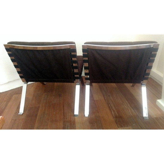 Image 1 of Paar vintage Joker-fauteuils van Olivier Mourgue voor Airborne