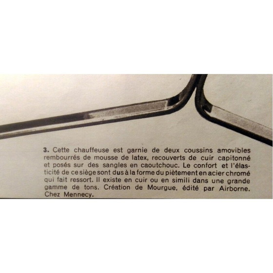 Image 1 of Paar vintage Joker-fauteuils van Olivier Mourgue voor Airborne