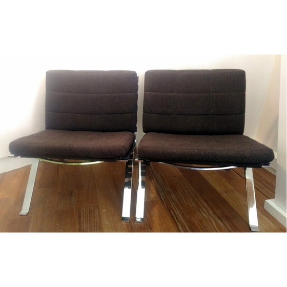 Image 1 of Paar vintage Joker-fauteuils van Olivier Mourgue voor Airborne