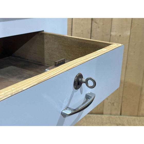 Image 1 of Vintage slager kassa in formica en zwart marmer, 1950