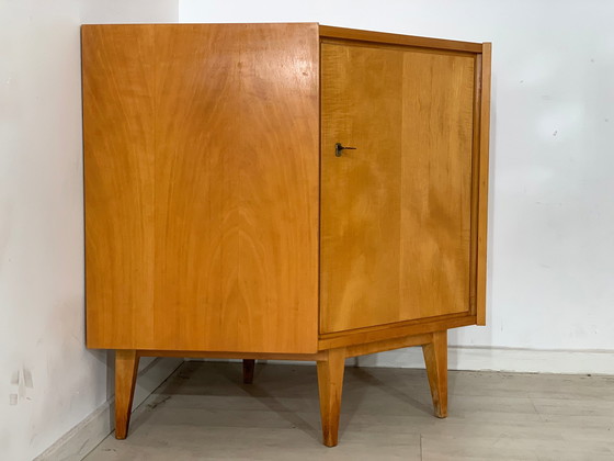 Image 1 of Mid Century eetkamerstoel vintage