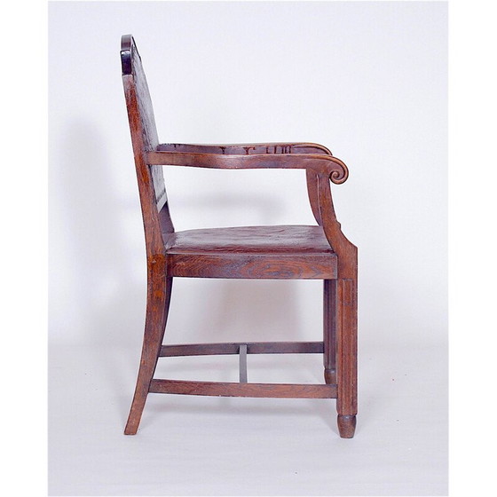 Image 1 of Vintage houten fauteuil,1930