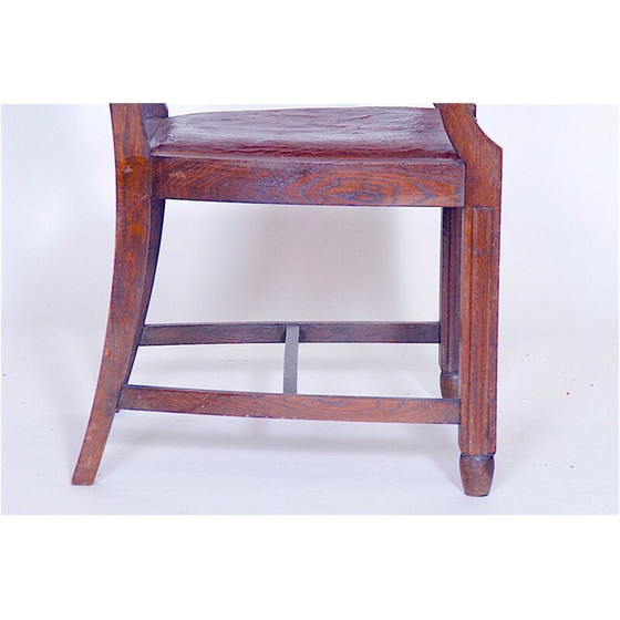 Image 1 of Vintage houten fauteuil,1930