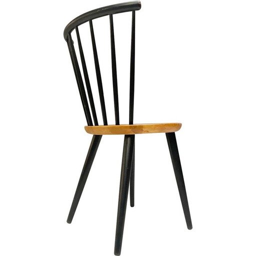 Vintage stoelen met conische rugleuning van Ilmari Tapiovaara, 1960