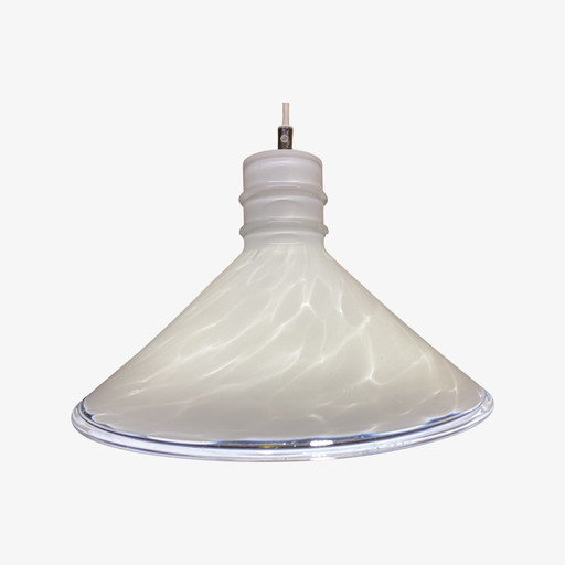 Scandinavische albast glazen hanglamp - EL-Light