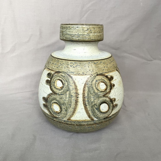 Image 1 of Vintage Vase From Soholm (Soholm) Denmark, Handmade