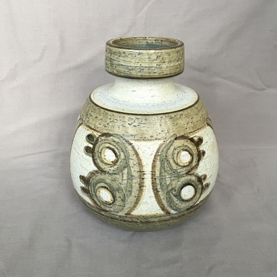 Image 1 of Vintage Vase From Soholm (Soholm) Denmark, Handmade