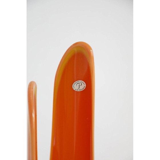 Image 1 of Vintage Murano opaalglas vaas, 1960