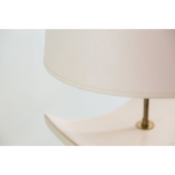 Image 1 of Vintage keramische lamp met kiezelsteen, 1970