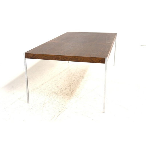Vintage palissander salontafel van Uno en Östen Kristiansson voor Luxus, Zweden 1960
