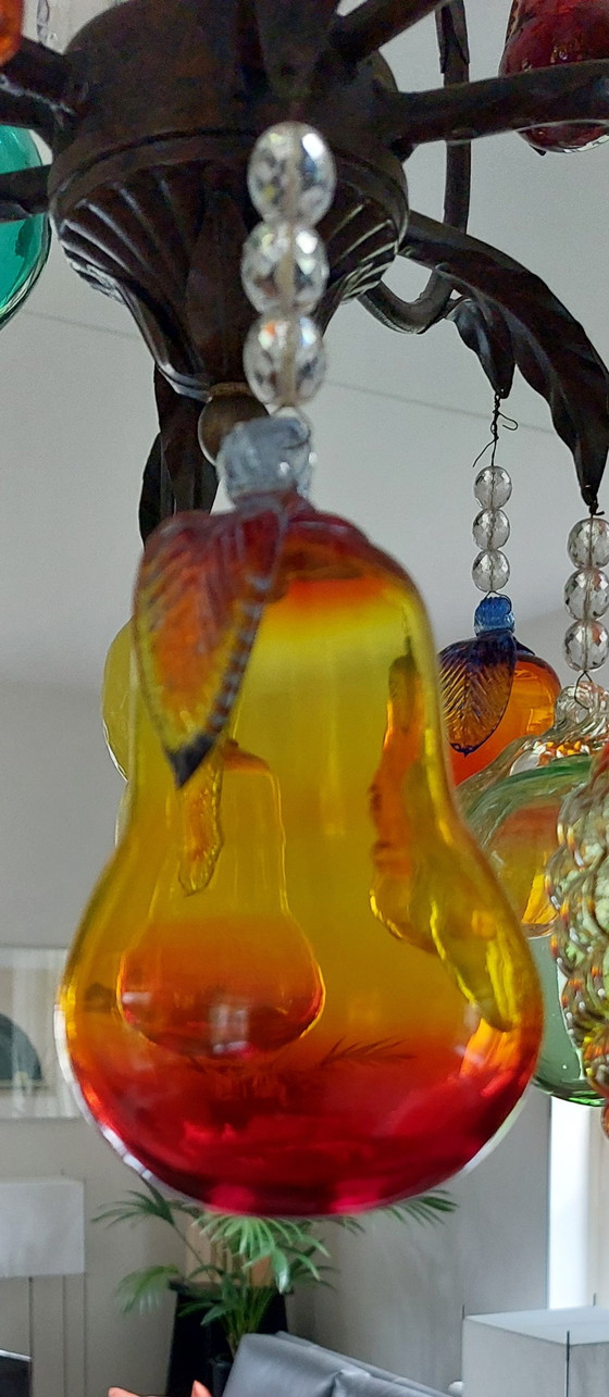 Image 1 of Italiaanse lamp met florentijns smeedwerk