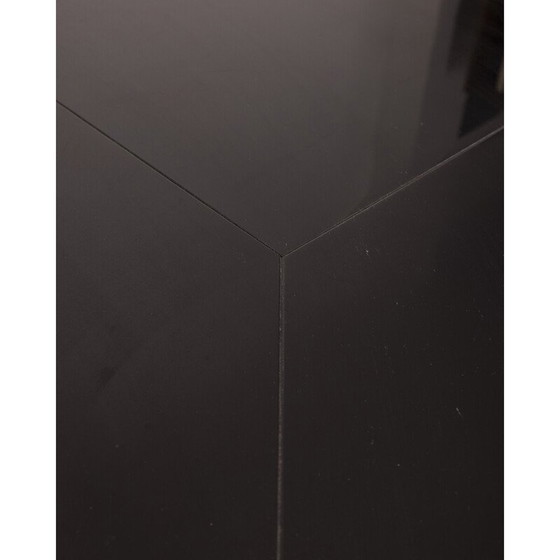 Image 1 of Vintage eettafel Model T210 in staal en polyester door Osvaldo Borsani voor Progetti Tecno, Italië 1970