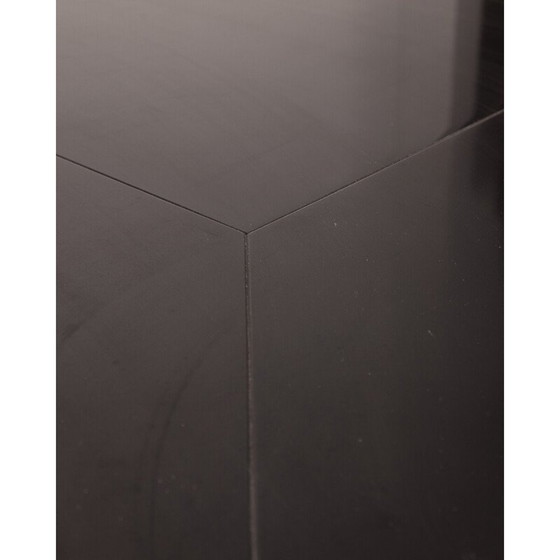 Image 1 of Vintage eettafel Model T210 in staal en polyester door Osvaldo Borsani voor Progetti Tecno, Italië 1970